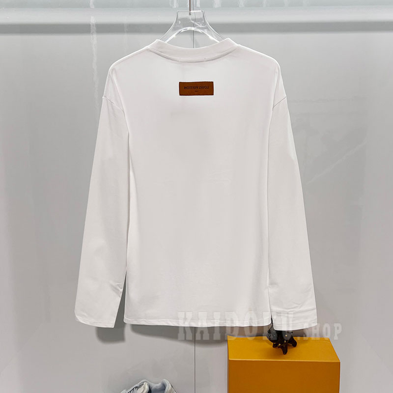 ルイヴィトン LOUIS VUITTON 2026Fw シンプル ロングTシャツ トレーナー長袖 メンズ