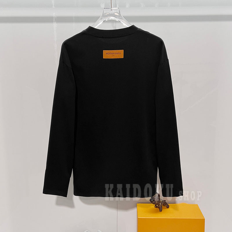 ルイヴィトン LOUIS VUITTON 2026Fw シンプル ロングTシャツ トレーナー長袖 メンズ