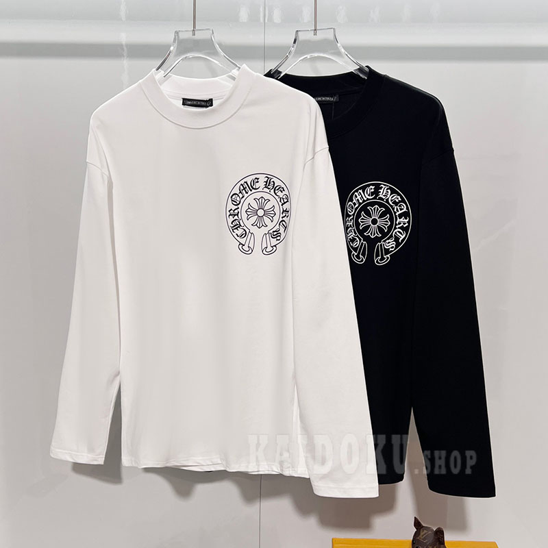 クロムハーツ Chrome Hearts 2026Fw 2色 オールドイングリッシュ 長袖 スウェット トレーナー メンズ