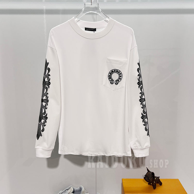クロムハーツ Chrome Hearts 2026Fw 2色 トレーナー スウェット 長袖 メンズ