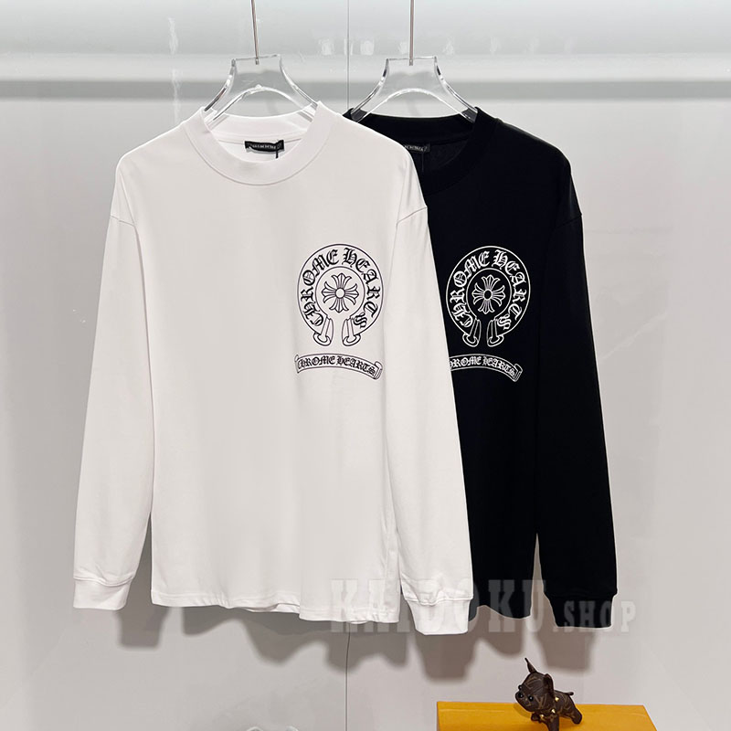 代引可】クロムハーツ Chrome Hearts 2色 トレーナー スウェット