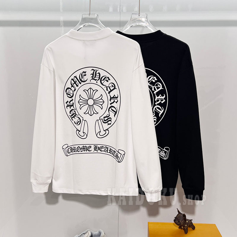 代引可】クロムハーツ Chrome Hearts 2色 トレーナー スウェット