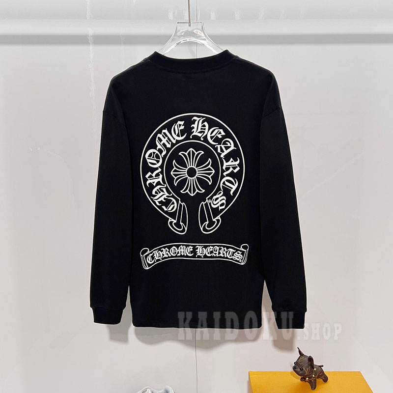 代引可】クロムハーツ Chrome Hearts 2色 トレーナー スウェット