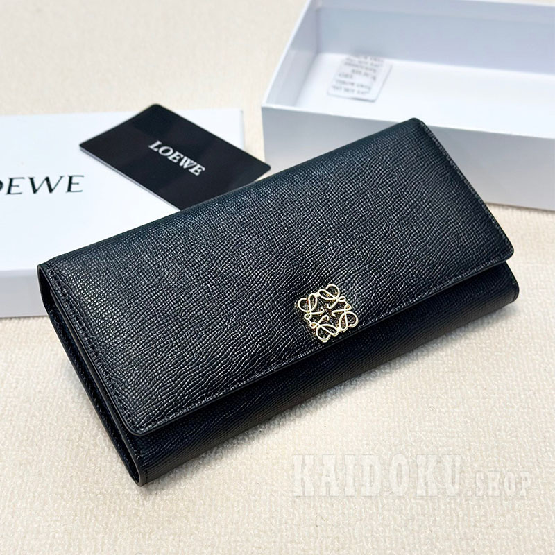 ロエベ LOEWE レザー 長財布 3色 レディース