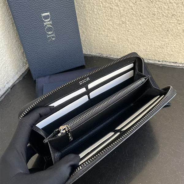 ディオール Dior メンズ 長財布  財布 メンズ ロングジップウォレット
