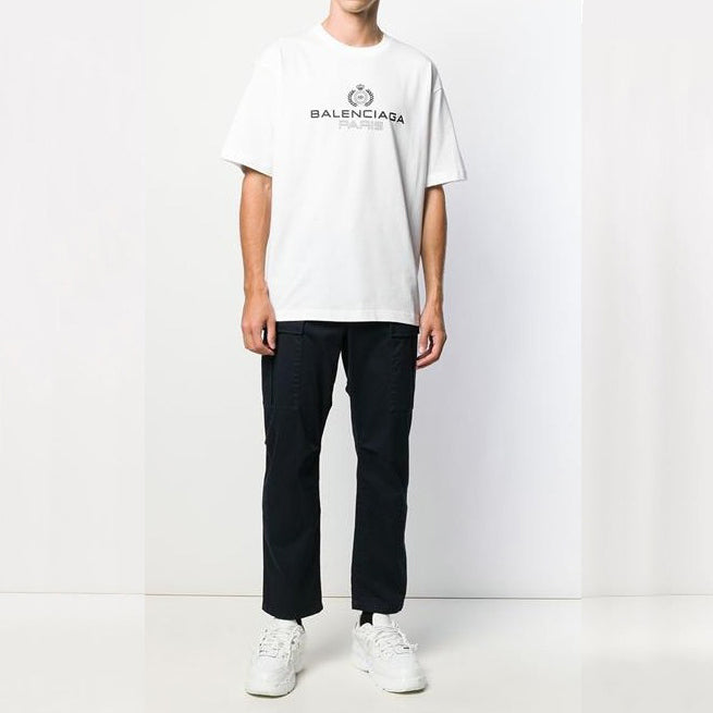 Balenciaga(バレンシアガ) BB ParisレギュラーTシャツ 2色 メンズ＆レディース