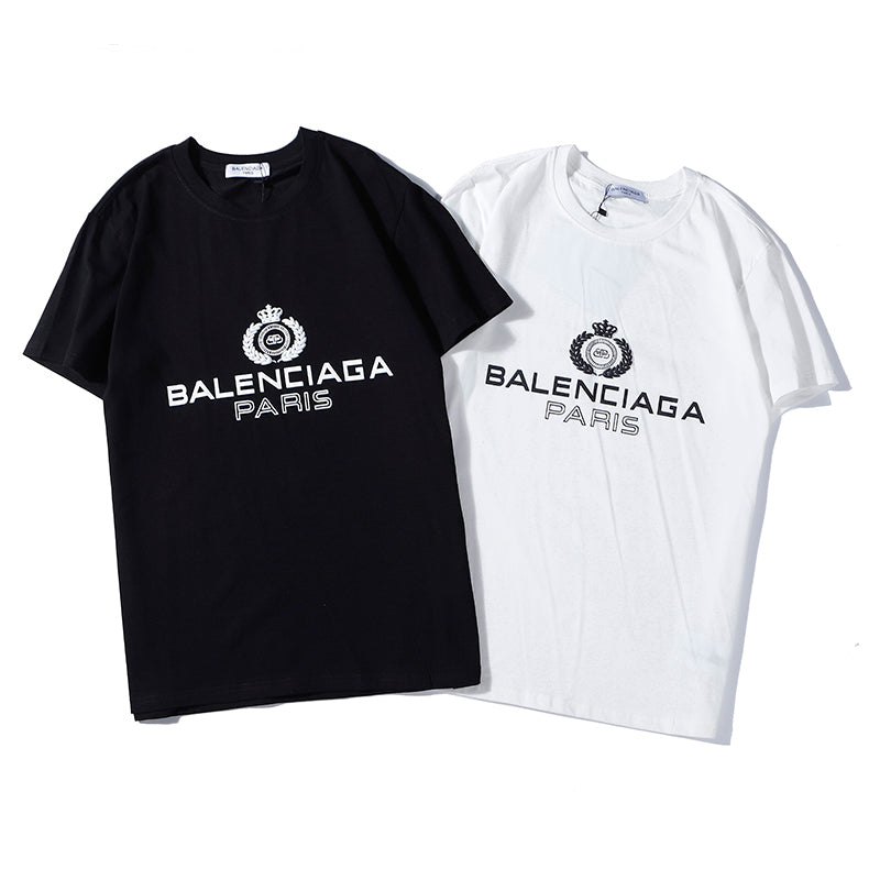 Balenciaga(バレンシアガ) BB ParisレギュラーTシャツ 2色 メンズ＆レディース