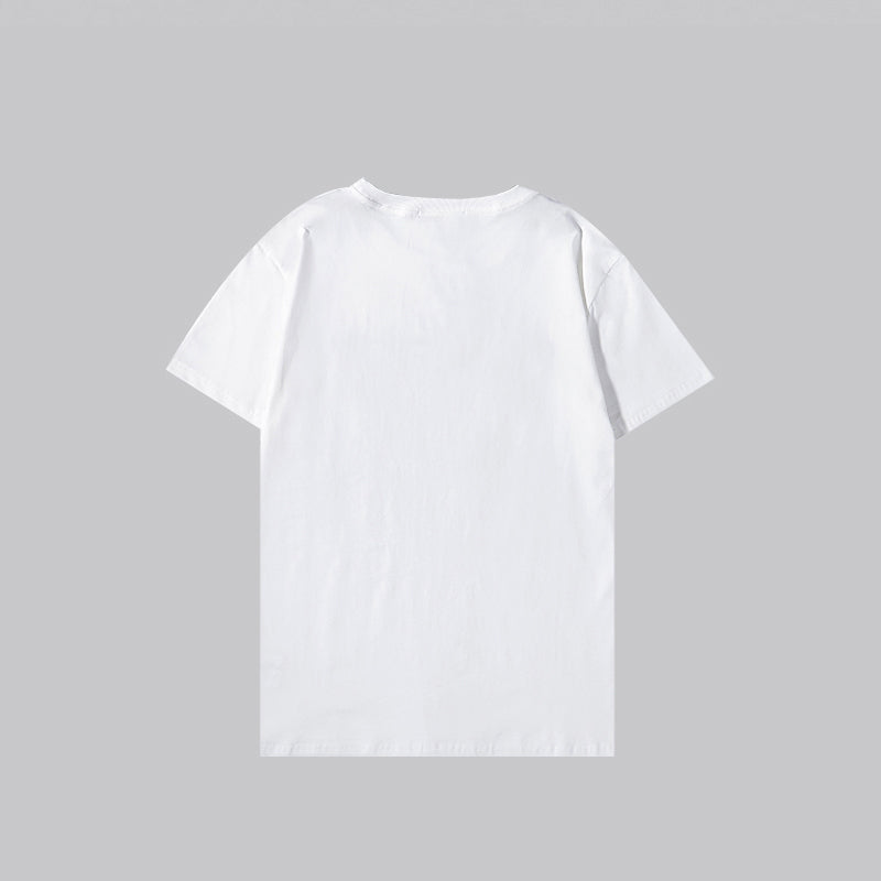 Balenciaga(バレンシアガ) プリント コットン Tシャツ 2色 メンズ＆レディース