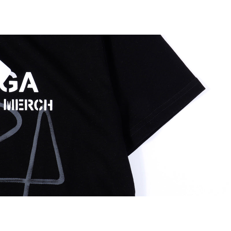 Balenciaga(バレンシアガ) プリント コットン Tシャツ 2色 メンズ＆レディース