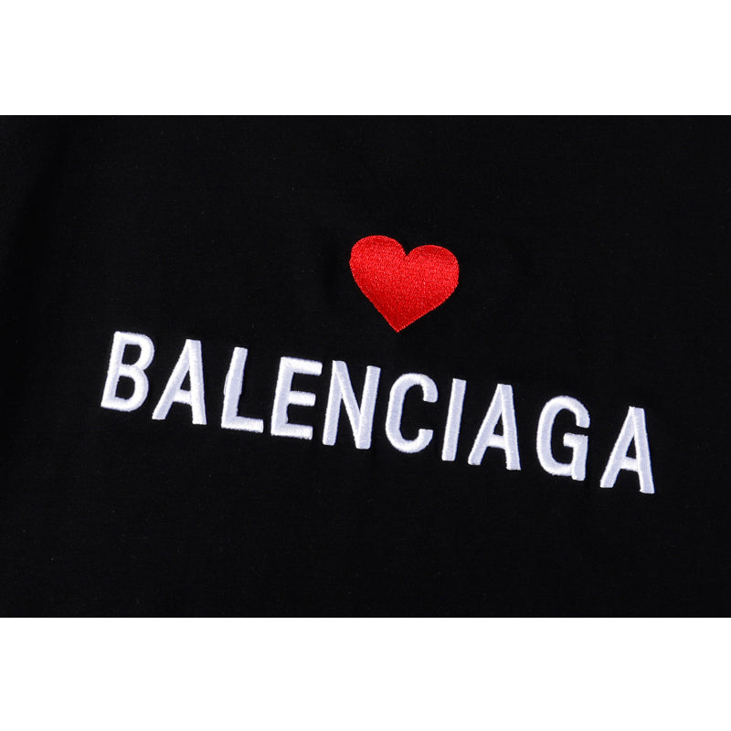 Balenciaga(バレンシアガ) ロゴ クルーネック Tシャツ 2色 メンズ＆レディース