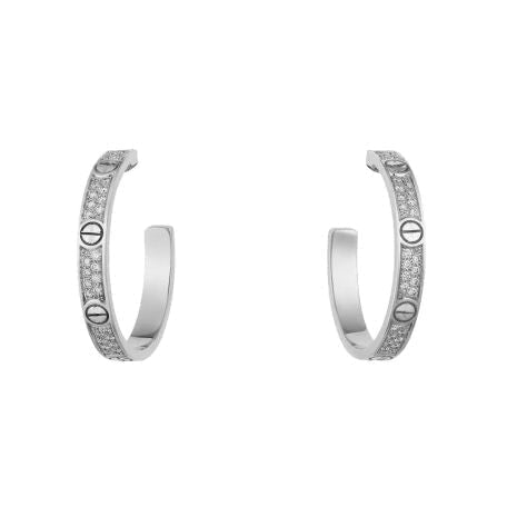 カルティエ LOVE イヤリング 3色