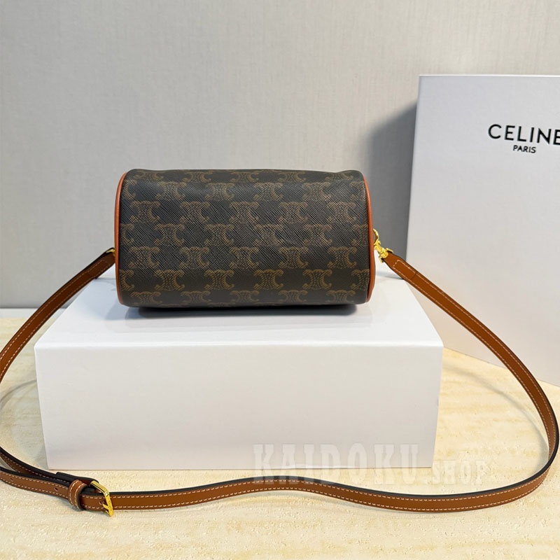 セリーヌCELINE スモールボストンバッグ カーフスキン ショルダーバッグ レディース