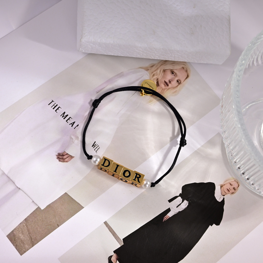 ディオール DIOR D-Dice クール×エレガント ブレスレット 2色 レディース