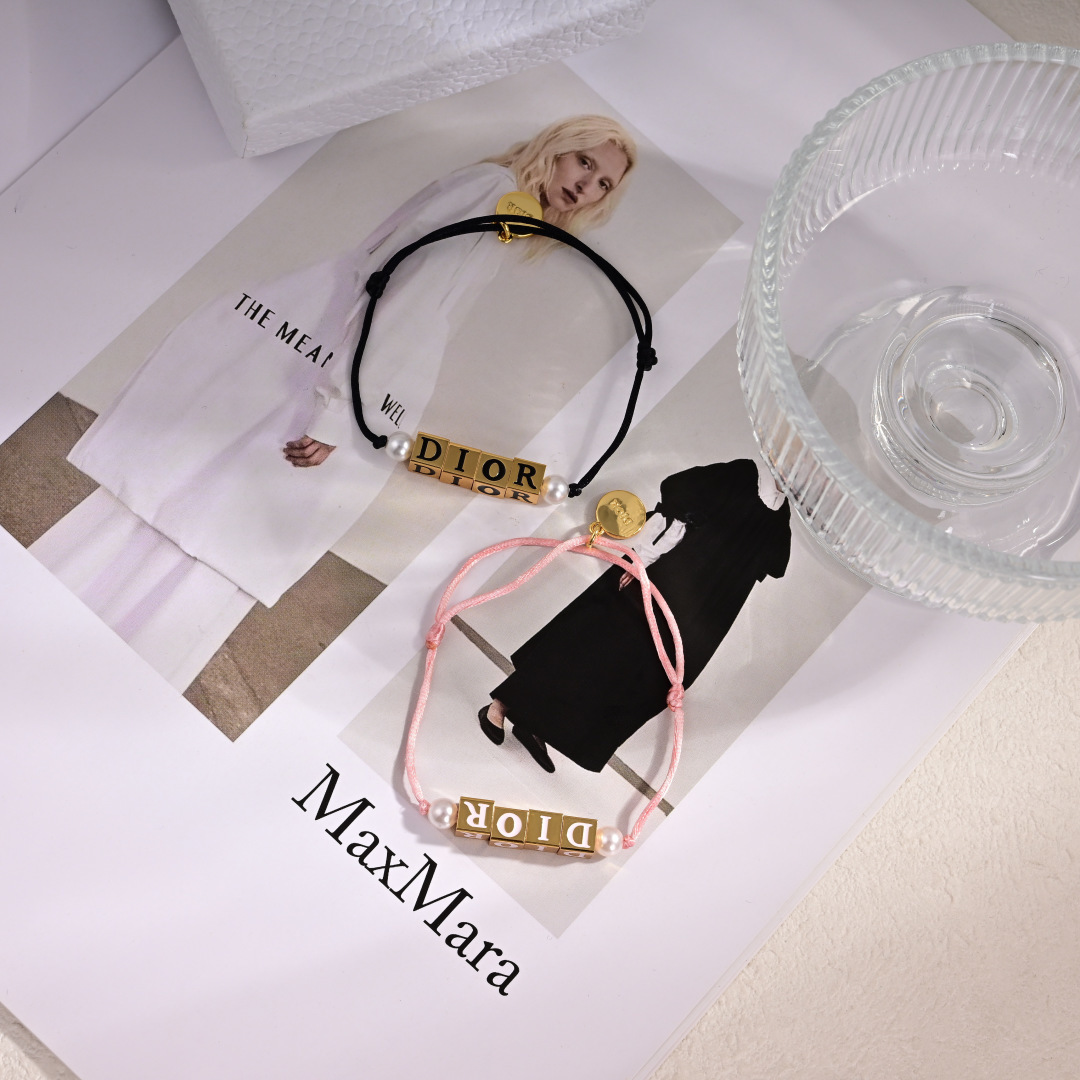 ディオール DIOR D-Dice クール×エレガント ブレスレット 2色 レディース