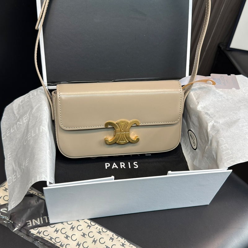 セリーヌ CELINE ショルダーバッグ TEEN ティーン トリオンフ スモール 6色 レディース