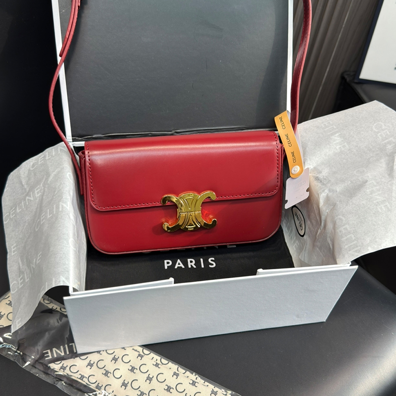 セリーヌ CELINE ショルダーバッグ TEEN ティーン トリオンフ スモール 6色 レディース