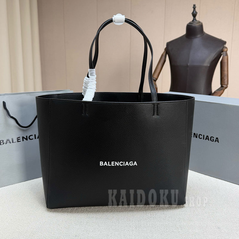 バレンシアガ BALENCIAGA イーストウェスト エブリデイ トートバッグ黒 レディース