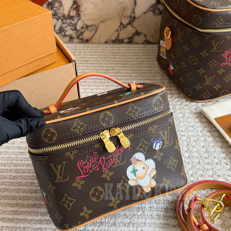 ルイヴィトン Louis Vuitton モノグラム バニティバッグ ハンドバッグ レディース