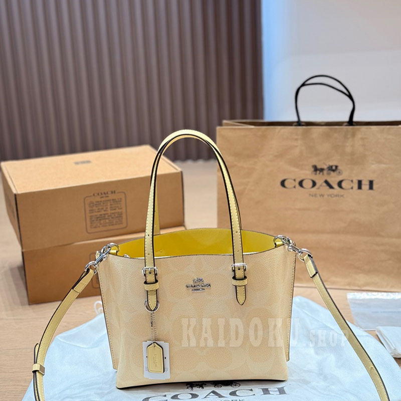 コーチ COACH モリー トートバッグ 25 シグネチャー キャンバス レディース