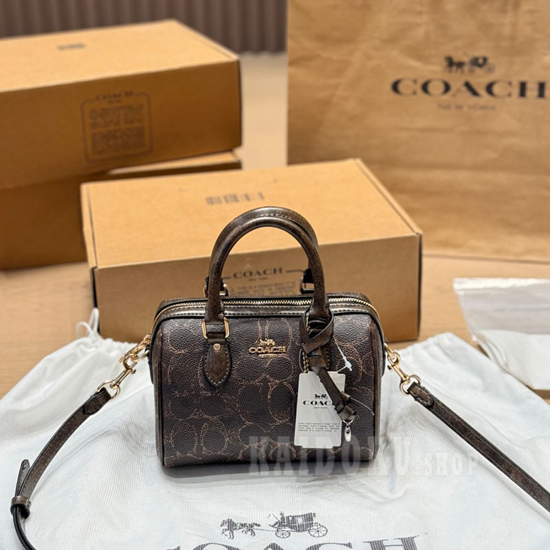 コーチ COACH クロスボディ バッグ ミニ ローワン ボストンバッグ  レディース