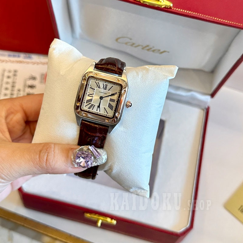 カルティエ Cartier サントス ドゥ クォーツ ウォッチ メンズ レディース