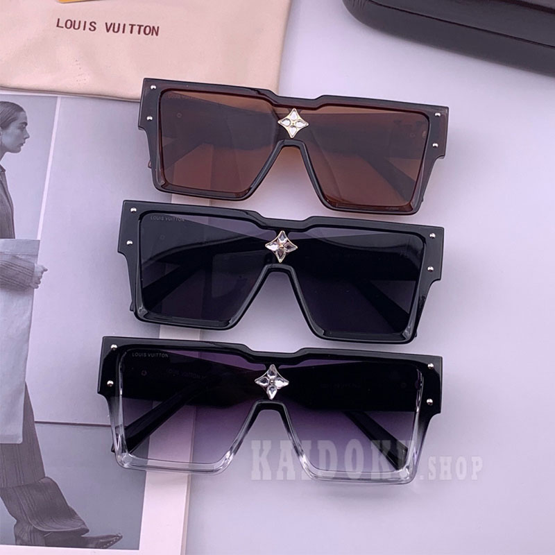 ルイ・ヴィトン Louis Vuitton ワイドスクエア スターモチーフサングラス レディース