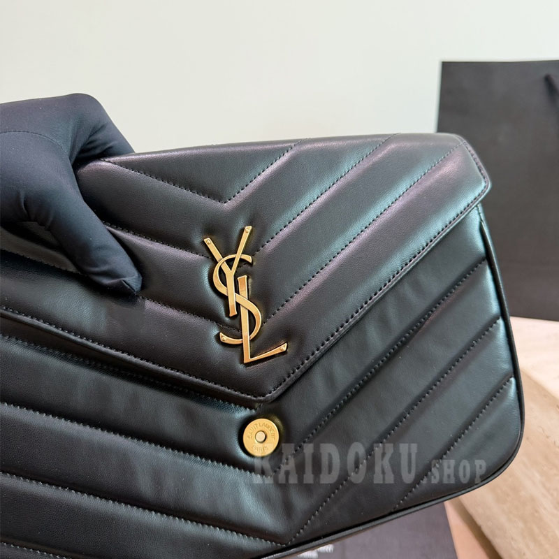 サンローラン Saint Laurent  LOULOU 22cm ショルダーバッグ レディース