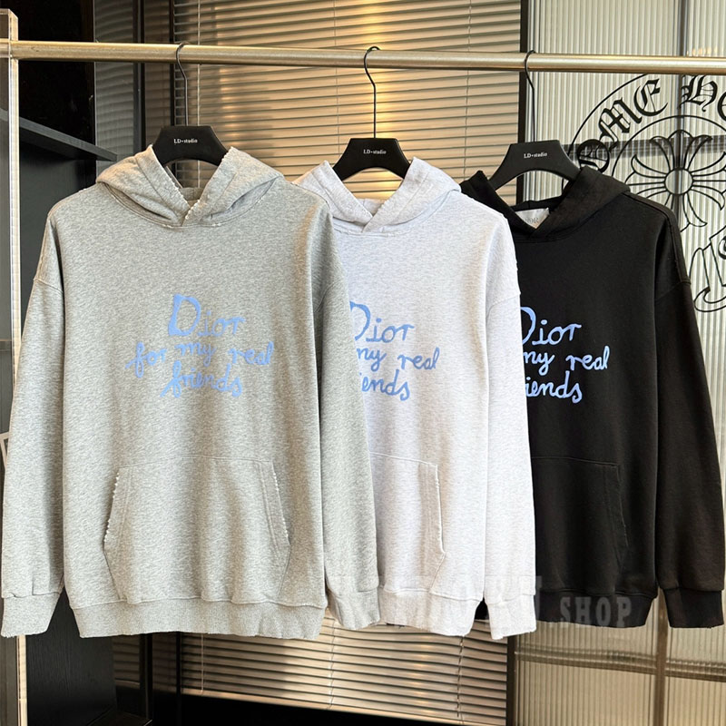 ディオール Dior フレンド フード付き パーカー 2色 メンズ レディース