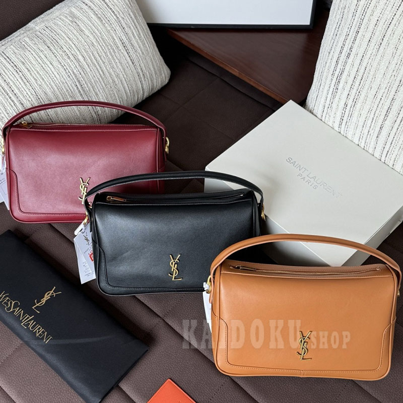 サンローラン SAINT LAURENT レザーショルダーバッグ レディース