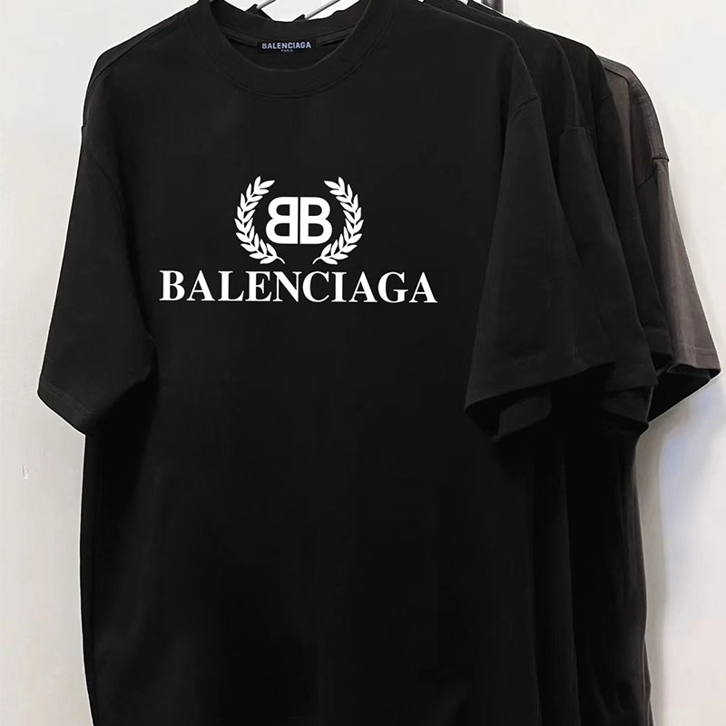 Balenciaga(バレンシアガ) BB Tシャツ 2色 メンズ＆レディース