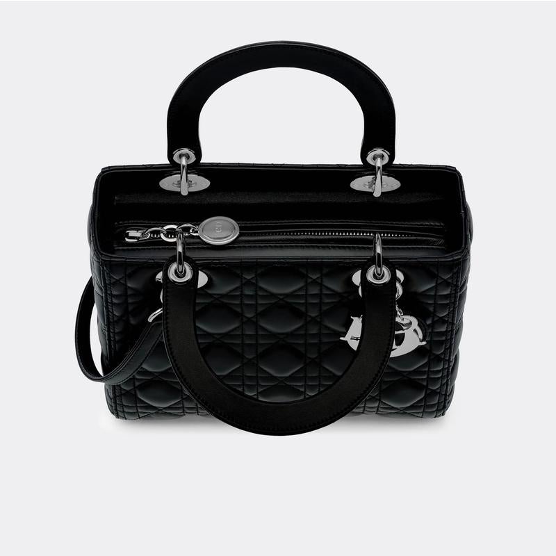 Dior(ディオール) ラムスキン 24cm Lady Dior バッグ ハンドバッグ