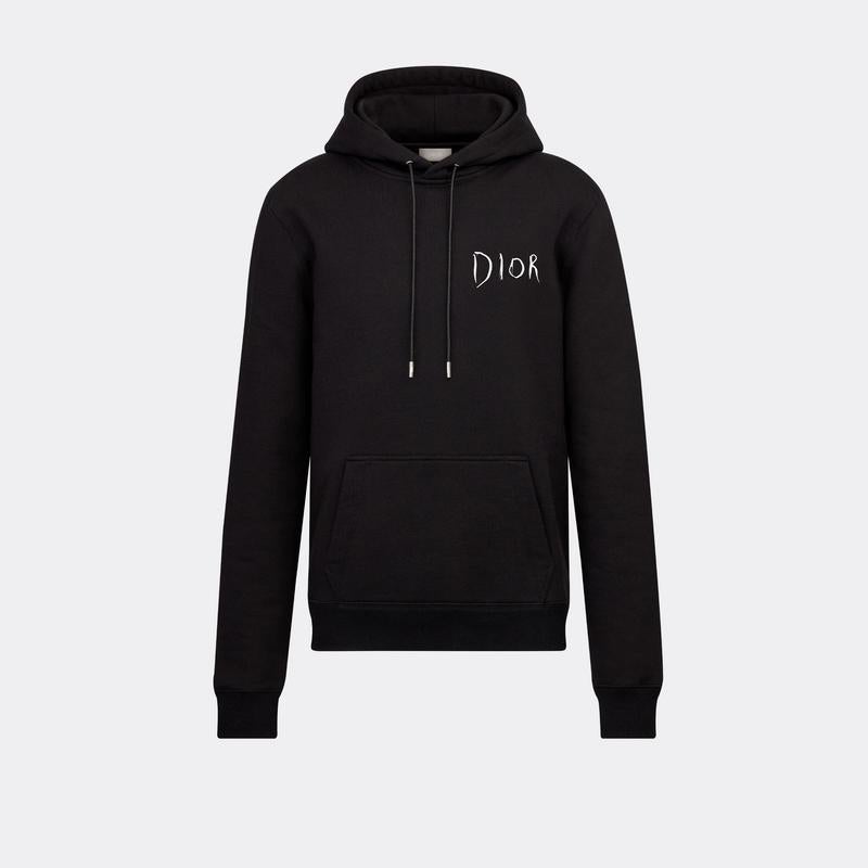 Dior And Raymond Pettibonの刺繍 コットン スウェット パーカー 2色