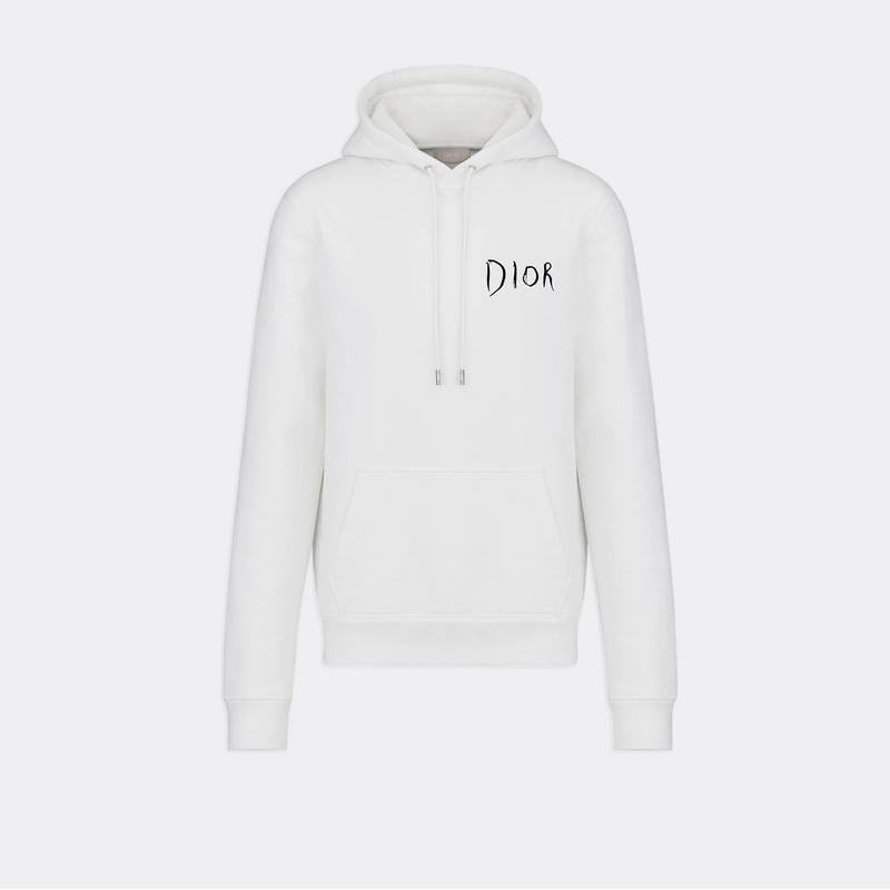 Dior And Raymond Pettibonの刺繍 コットン スウェット パーカー 2色