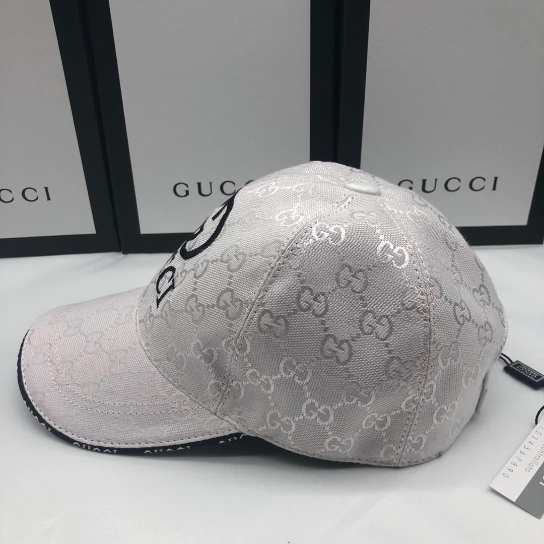 GUCCI(グッチ) エンブロイダリー キャンバス ベースボールハット 3色