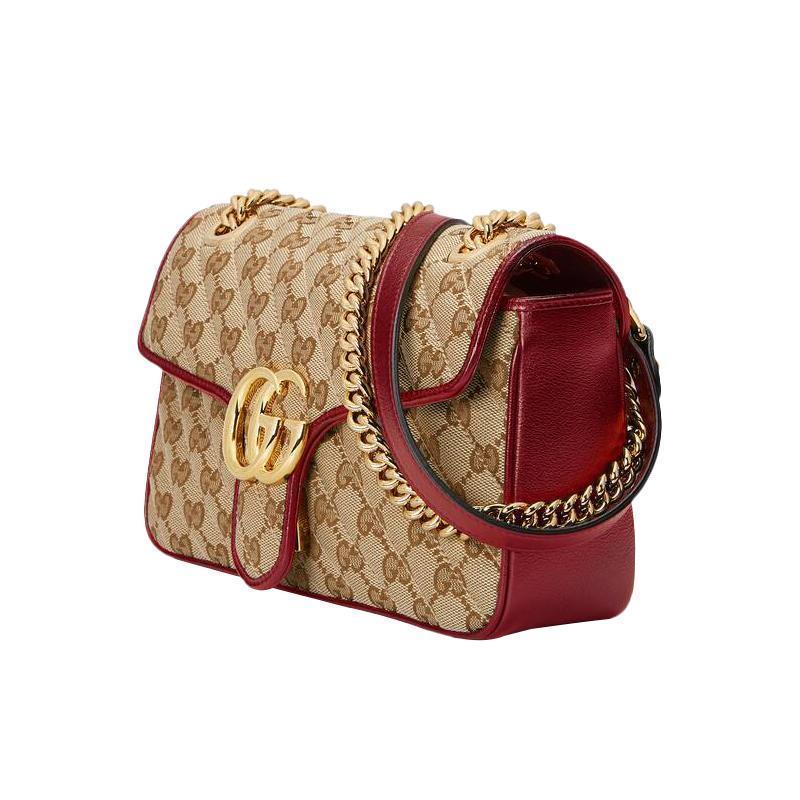 GUCCI(グッチ)〔GGマーモント〕スモール ショルダーバッグ