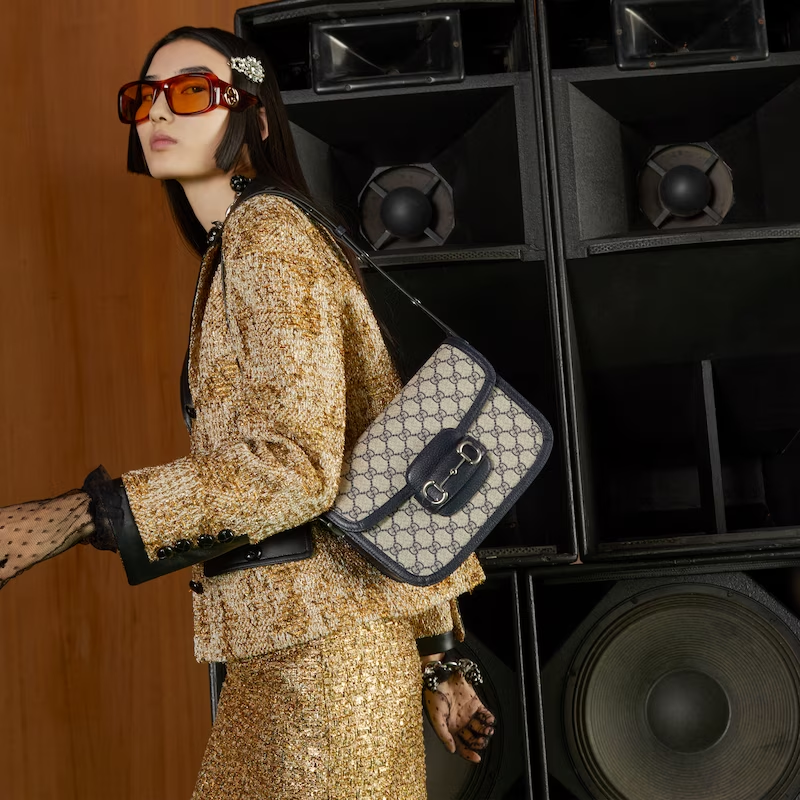 GUCCI (グッチ)    グッチ ホースビット 1955 スモールバッグ ハンドバッグ