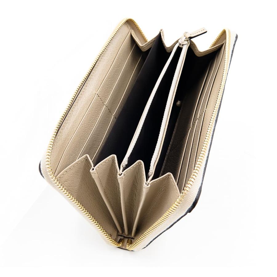 グッチ GUCCI 長財布 オフィディア GG ロゴ ジップアラウンドウォレット ベージュ レディース