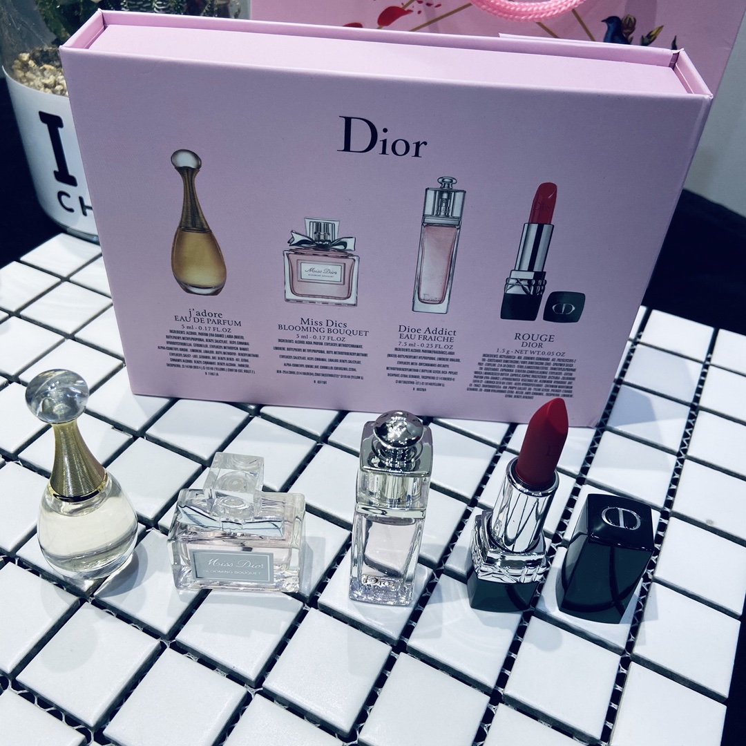 ディオール DIOR コスメ 4点セット 香水*3+口紅*1 レディース
