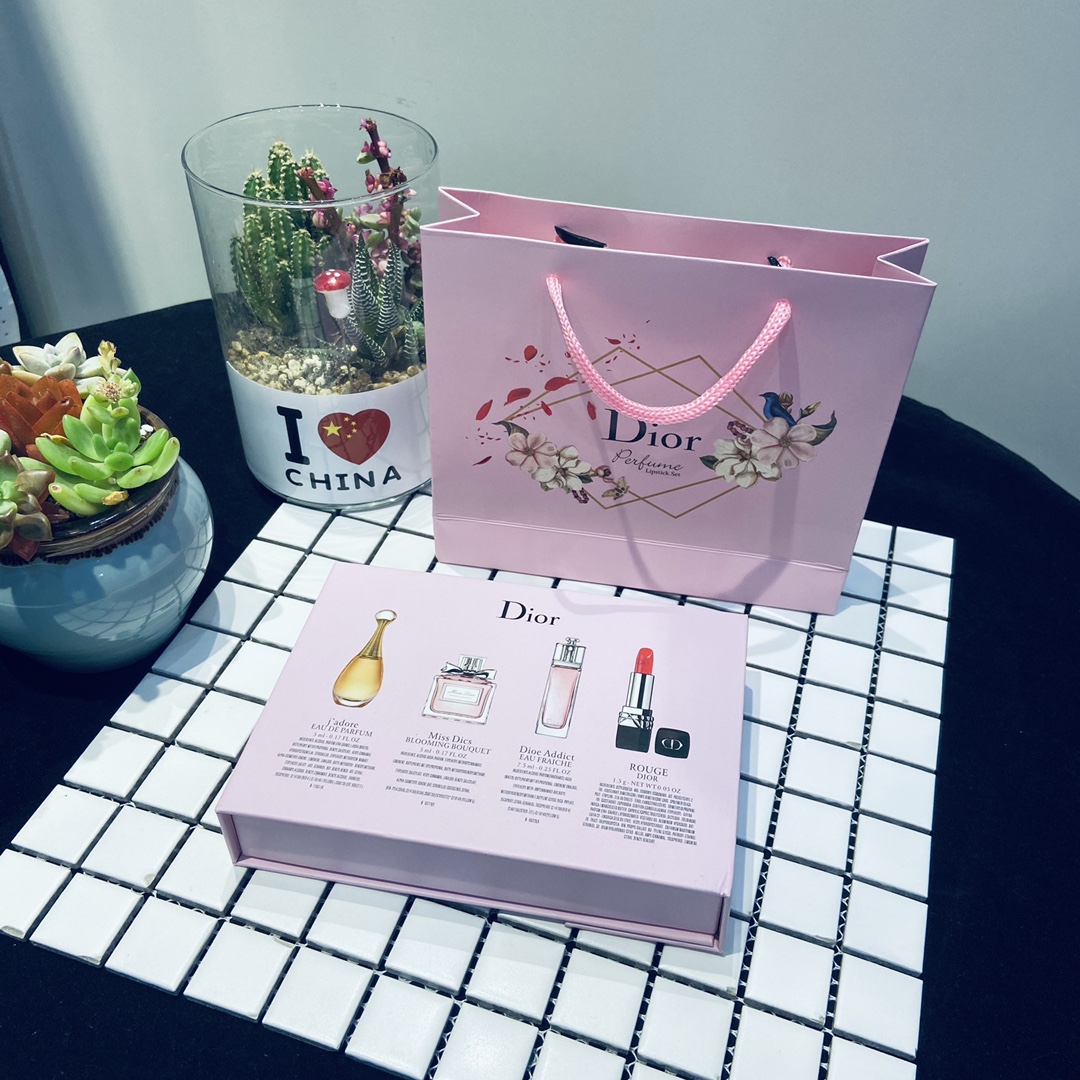 ディオール DIOR コスメ 4点セット 香水*3+口紅*1 レディース