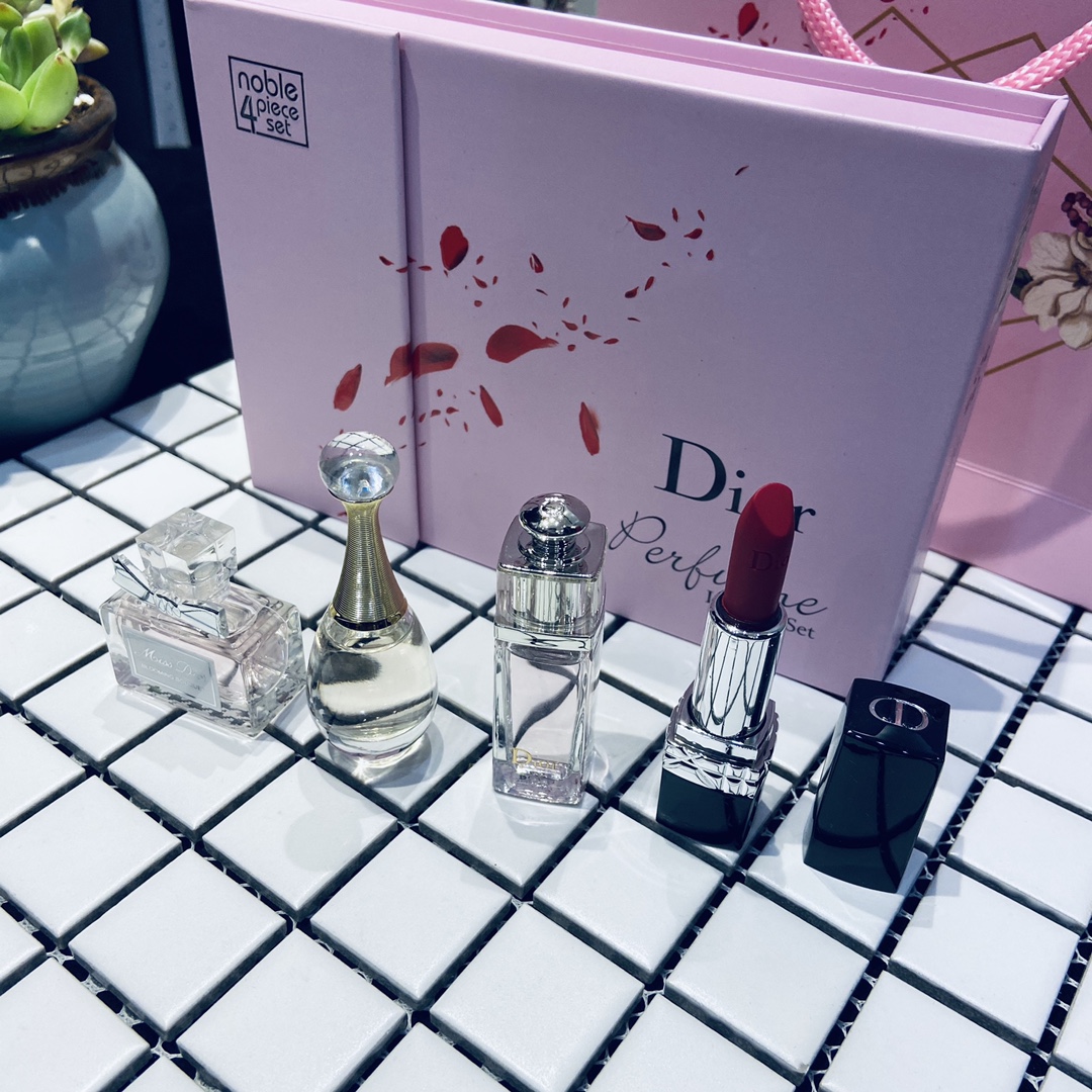 ディオール DIOR コスメ 4点セット 香水*3+口紅*1 レディース