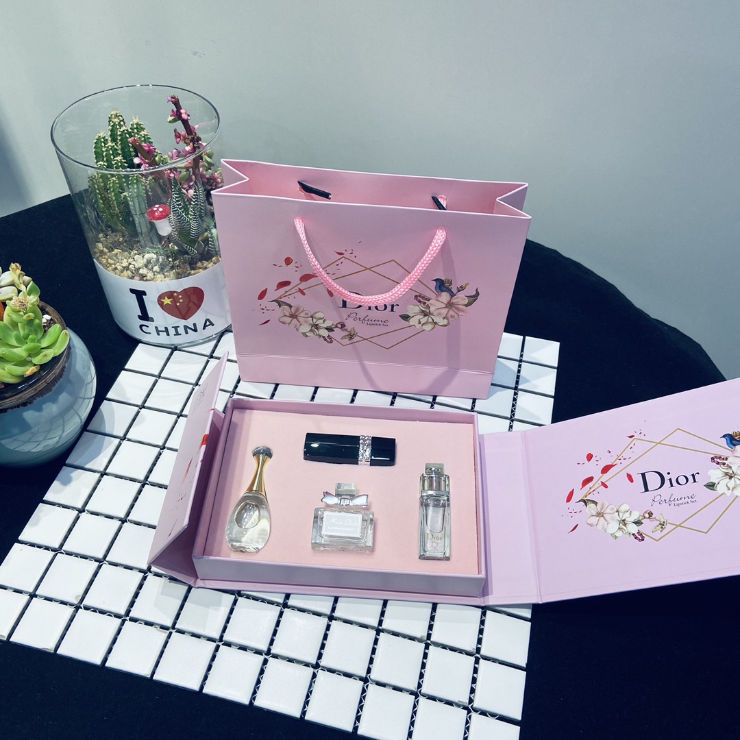 ディオール DIOR コスメ 4点セット 香水*3+口紅*1 レディース