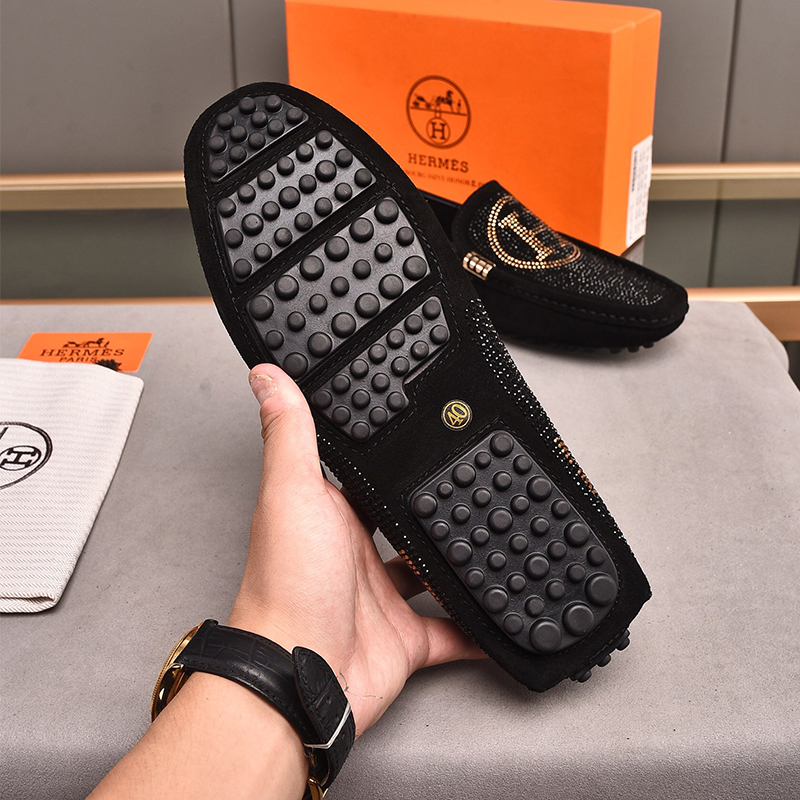 エルメス HERMES ドゥドゥメンズシューズ 革靴  メンズ