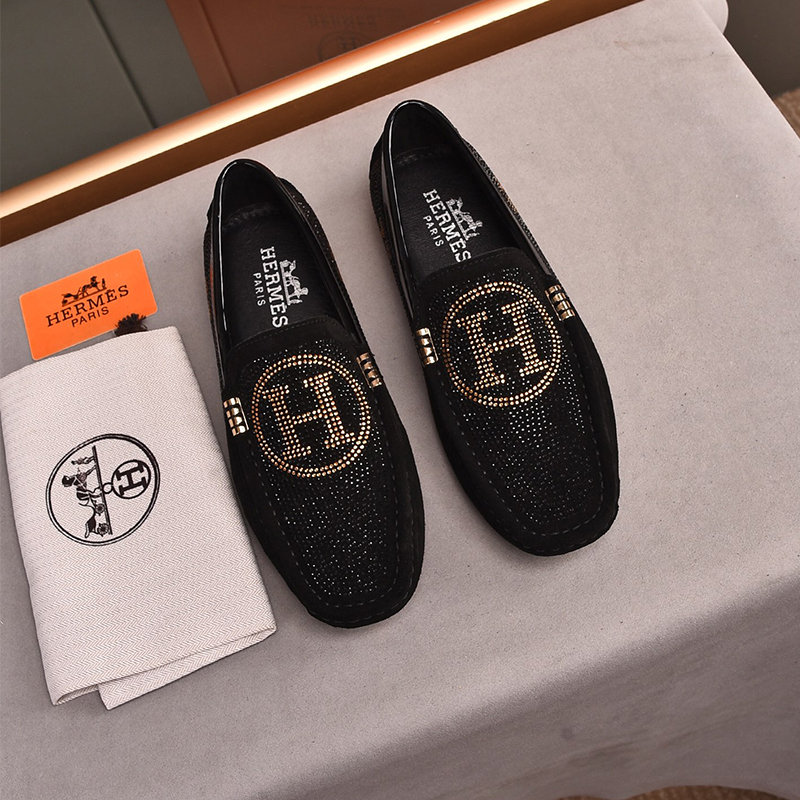 エルメス HERMES ドゥドゥメンズシューズ 革靴  メンズ