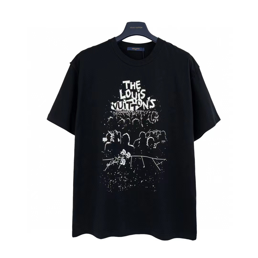 ルイヴィトン Tシャツ ファッション 半袖 メンズ