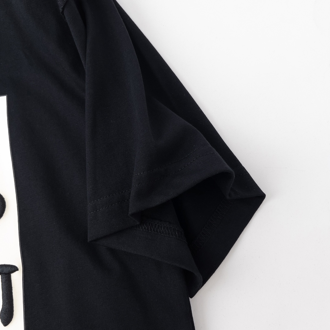 ルイヴィトン Tシャツ ファッション 刺繍 半袖 メンズ