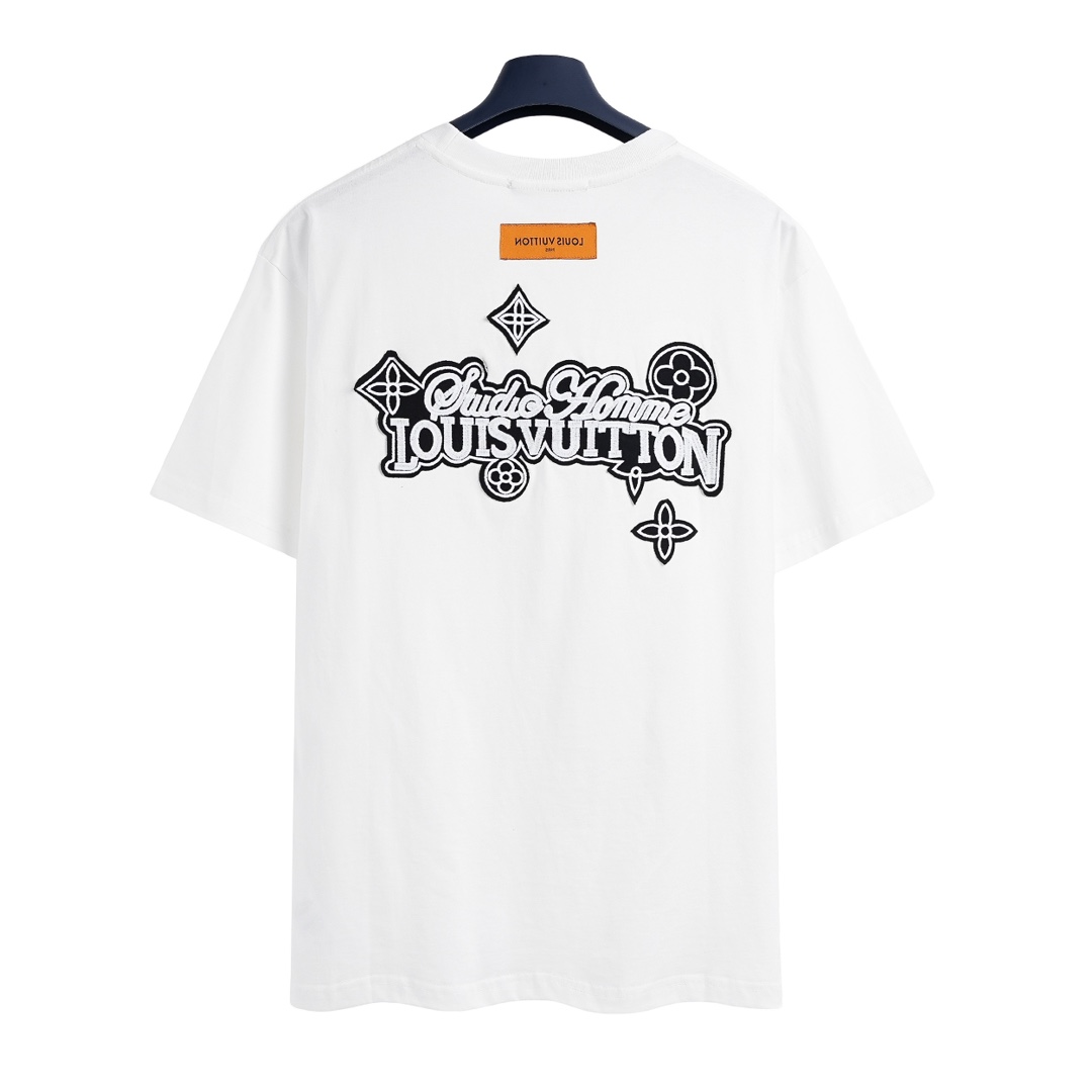 ルイヴィトン Tシャツ プリント 半袖 メンズ