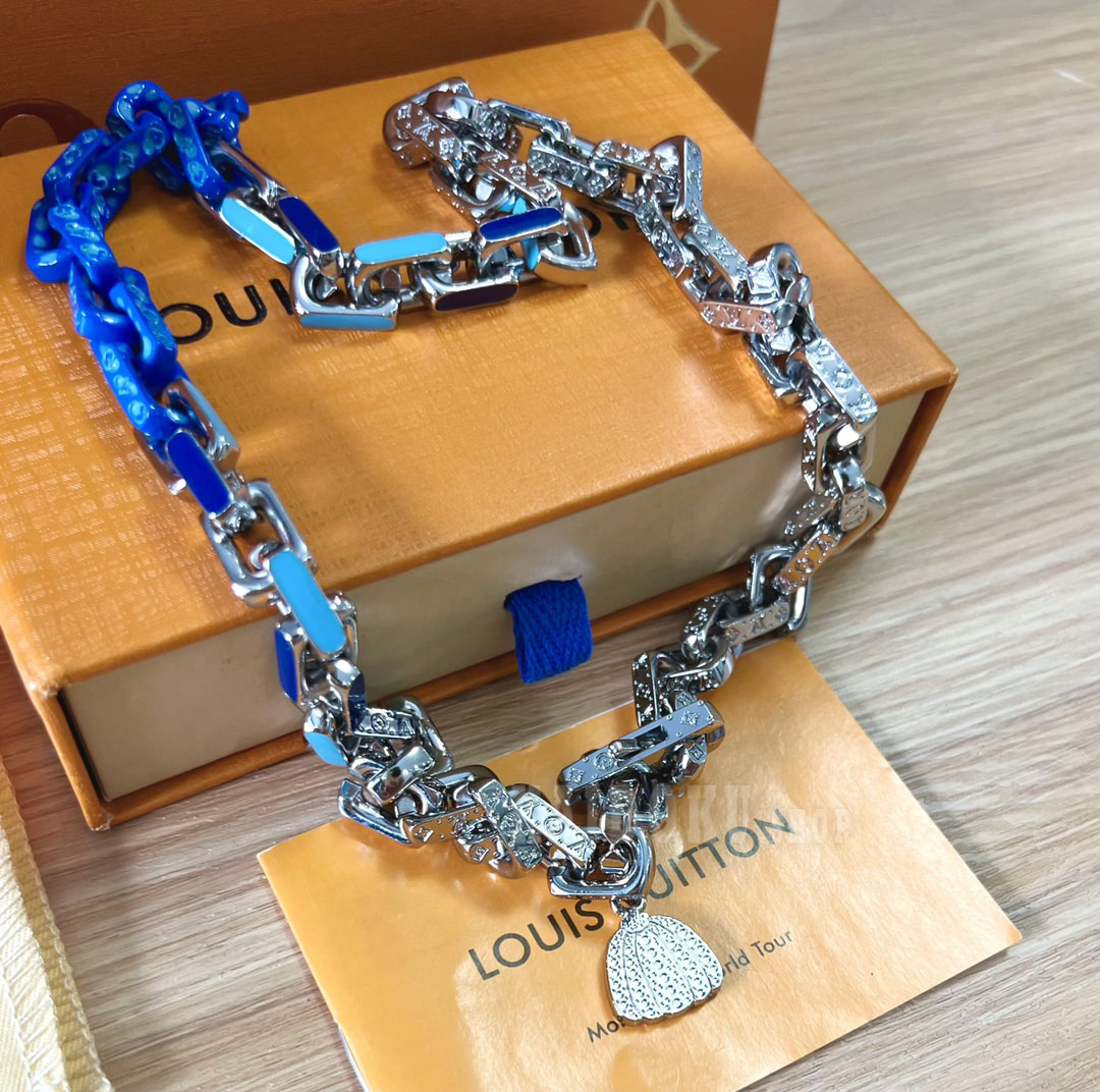 ルイヴィトン Louis Vuitton レア LV × YK ネックレスパラダイス メンズ