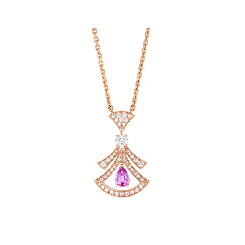 ✨くぅ✨BVLGARI ネックレス＋リバーシブルリボンキーホルダー ✨くぅ✨BVLGARI ネックレス＋リバーシブルリボンキーホルダー