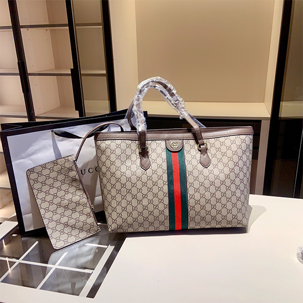 グッチ トートバッグ+財布+スカーフ お得セット 4点 レディース