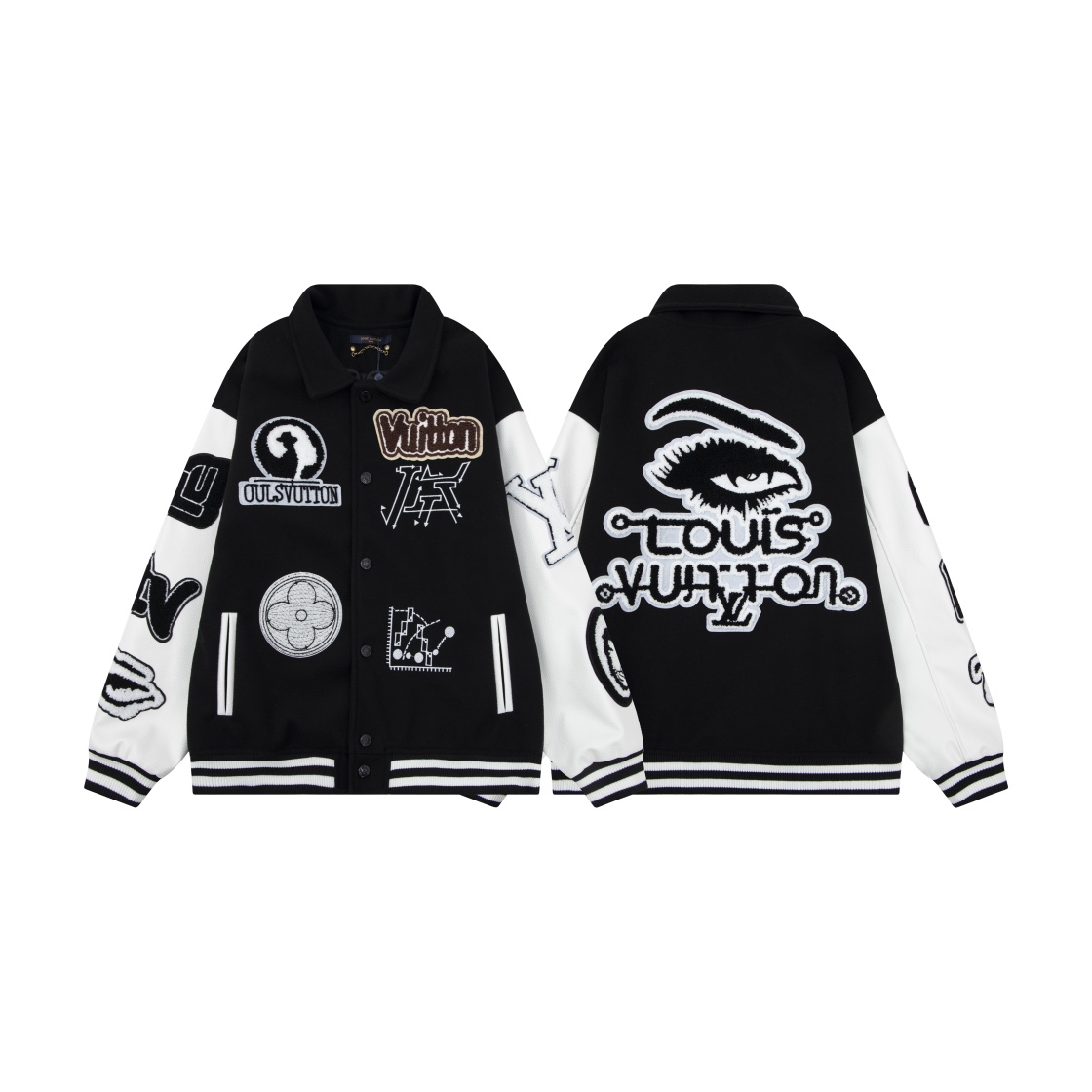 ルイヴィトン 2023 刺繍ジャケット 野球服 通勤 メンズ＆レディース
